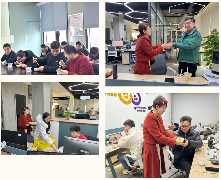 情曖冬至 ，“餃”香感動